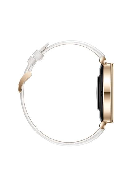 HUAWEI Watch GT 4 41mm, Gold/White Leather HUAWEI Watch GT 4 41mm, Gold/White Leather