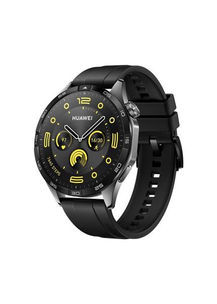 HUAWEI Watch GT 4 46mm, Black/Stainless steel HUAWEI Watch GT 4 46mm, Black/Stainless steel