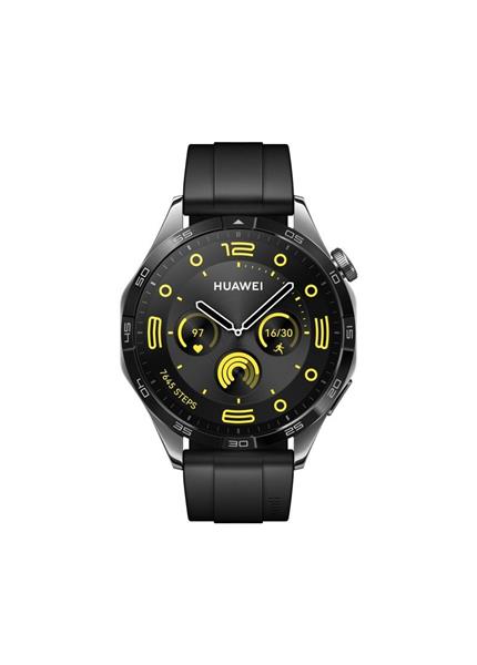 HUAWEI Watch GT 4 46mm, Black/Stainless steel HUAWEI Watch GT 4 46mm, Black/Stainless steel