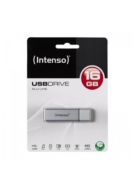 INTENSO - 16GB Alu Line 3521472 silver INTENSO - 16GB Alu Line 3521472 silver