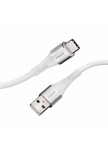 INTENSO A315C, Kábel USB 2.0-TypeC, 1,5m, biely INTENSO A315C, Kábel USB 2.0-TypeC, 1,5m, biely