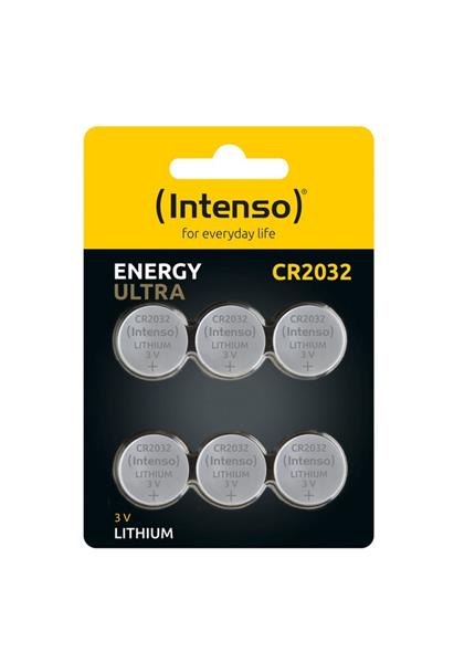 INTENSO Energy Ultra CR2032, Gombíkové batérie 6ks INTENSO Energy Ultra CR2032, Gombíkové batérie 6ks