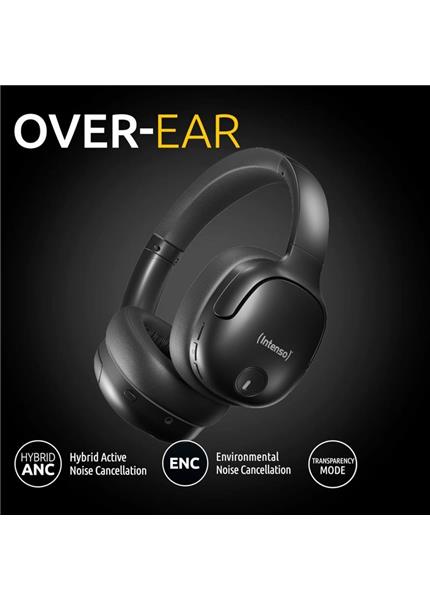 INTENSO Over-Ear O400HA, Bezdrôtové slúchadlá, č INTENSO Over-Ear O400HA, Bezdrôtové slúchadlá, č