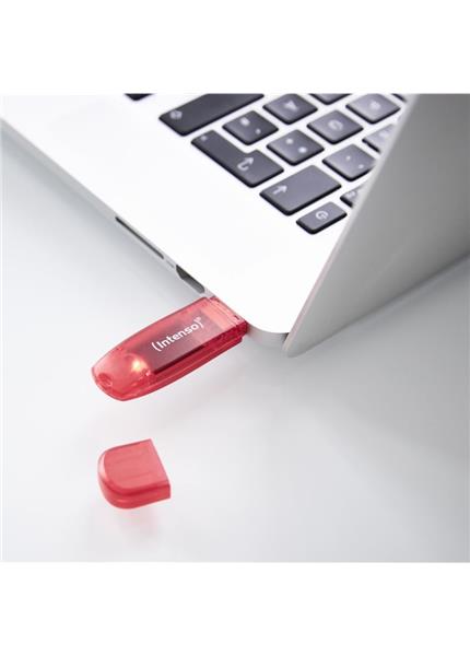 INTENSO Rainbow Line, 128GB, USB 2.0, Red INTENSO Rainbow Line, 128GB, USB 2.0, Red