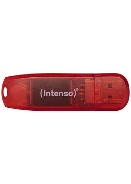 INTENSO Rainbow Line, 128GB, USB 2.0, Red INTENSO Rainbow Line, 128GB, USB 2.0, Red