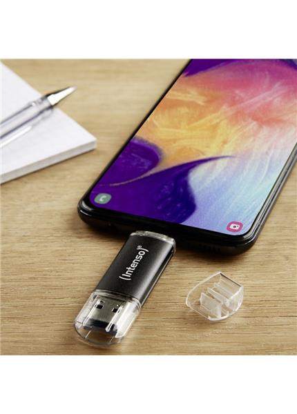 INTENSO Twist Line, USB-C/USB-A, USB Kľúč, 64GB INTENSO Twist Line, USB-C/USB-A, USB Kľúč, 64GB