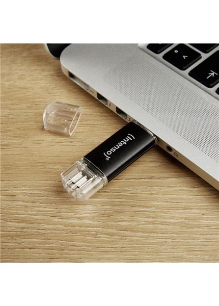 INTENSO Twist Line, USB-C/USB-A, USB Kľúč, 64GB INTENSO Twist Line, USB-C/USB-A, USB Kľúč, 64GB