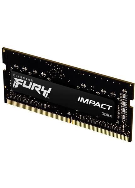 KINGSTON Fury Impact 16GB DDR4 SO-DIMM/2666/CL15 KINGSTON Fury Impact 16GB DDR4 SO-DIMM/2666/CL15