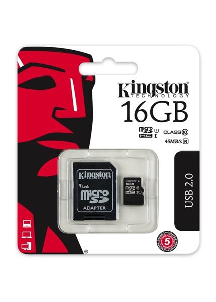 Kingston Micro SDHC Card 16GB Class10 UHS-I Kingston Micro SDHC Card 16GB Class10 UHS-I