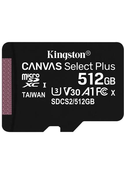 KINGSTON Micro SDXC CANVAS SP 512GB UHS-I + ada KINGSTON Micro SDXC CANVAS SP 512GB UHS-I + ada
