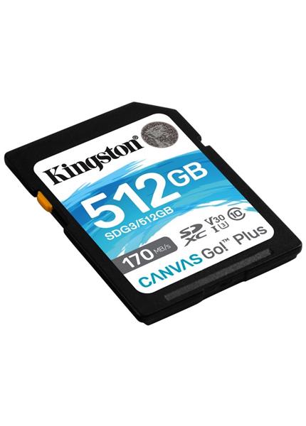 KINGSTON SDXC Canvas GO! Plus 512GB 170MB/s KINGSTON SDXC Canvas GO! Plus 512GB 170MB/s
