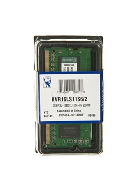 KINGSTON ValueRAM 2GB/DDR3L SO-DIMM/1600MHz/CL11/1 KINGSTON ValueRAM 2GB/DDR3L SO-DIMM/1600MHz/CL11/1