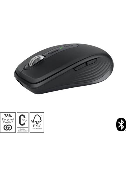LOGITECH MX Anywhere 3S, Bezdrôtová myš, Graphite LOGITECH MX Anywhere 3S, Bezdrôtová myš, Graphite