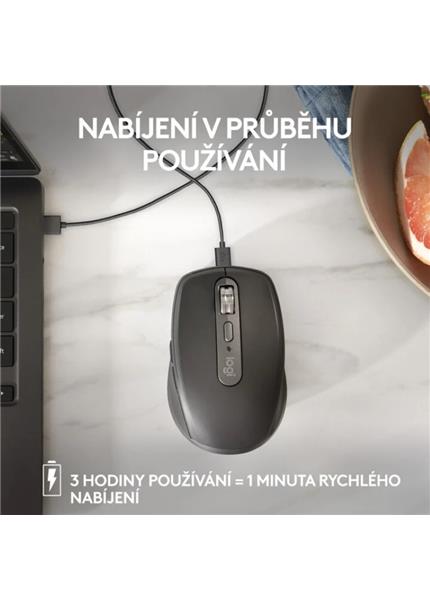 LOGITECH MX Anywhere 3S, Bezdrôtová myš, Graphite LOGITECH MX Anywhere 3S, Bezdrôtová myš, Graphite