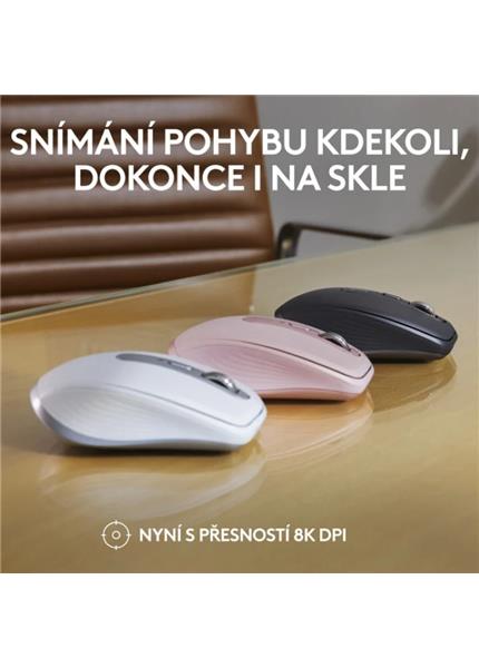 LOGITECH MX Anywhere 3S, Bezdrôtová myš, Grey LOGITECH MX Anywhere 3S, Bezdrôtová myš, Grey