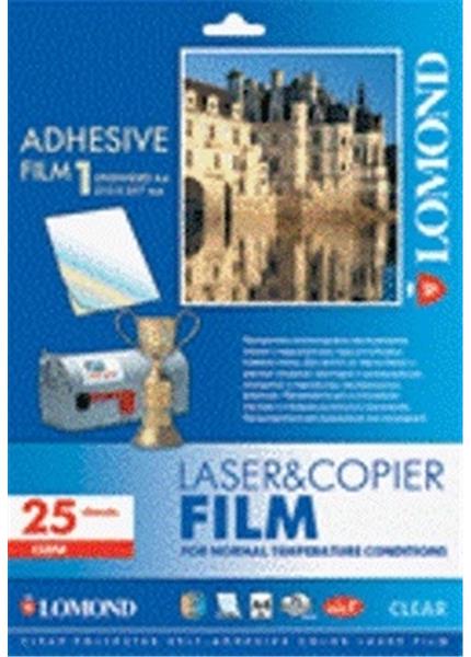 LOMOND PET film Laser A4/25 samolep. Clear matna LOMOND PET film Laser A4/25 samolep. Clear matna