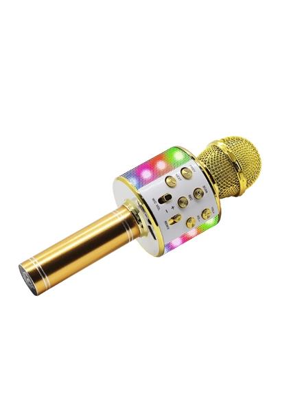 MANTA MIC20-GL LED, Bezdrôtový karaoke mikr/repr MANTA MIC20-GL LED, Bezdrôtový karaoke mikr/repr