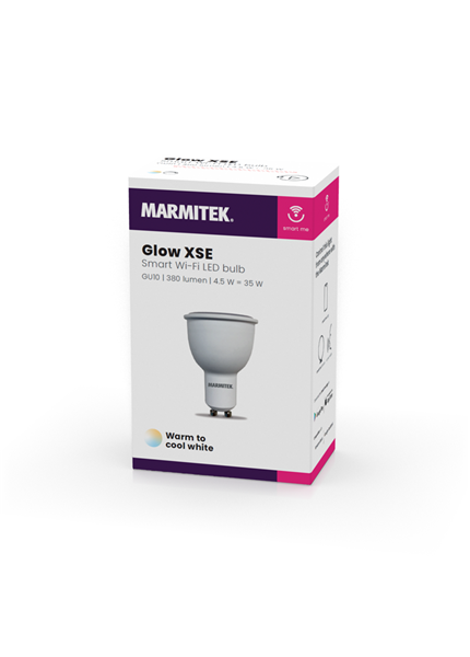 MARMITEK Glow XSE Smart Wi-Fi LED GU10, 380lm MARMITEK Glow XSE Smart Wi-Fi LED GU10, 380lm