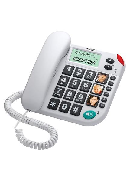 MAXCOM KXT480, Telefón pre seniorov, biely MAXCOM KXT480, Telefón pre seniorov, biely