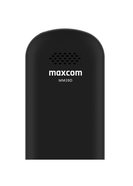 MAXCOM Telefón COMFORT MM39D čierny MAXCOM Telefón COMFORT MM39D čierny