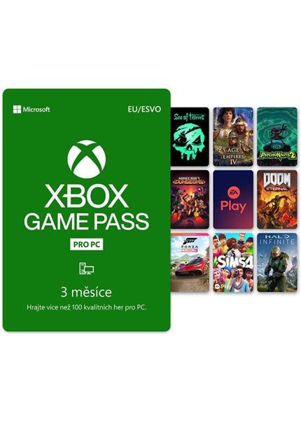 MICROSOFT Xbox Game Pass 3 mesiace MICROSOFT PC Game Pass 3 mesiace