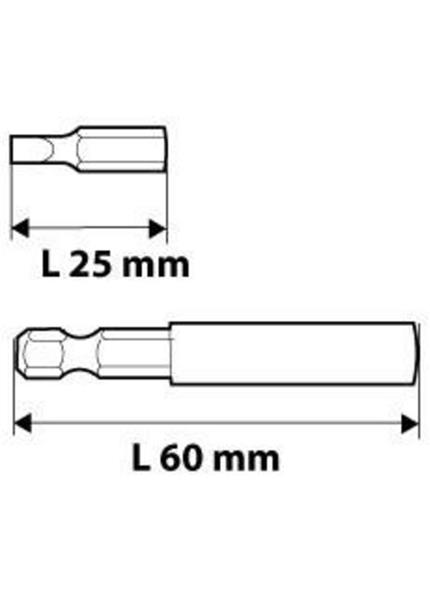 NEO TOOLS 06-103, Sada bitov, 25 mm, 31 ks NEO TOOLS 06-103, Sada bitov, 25 mm, 31 ks