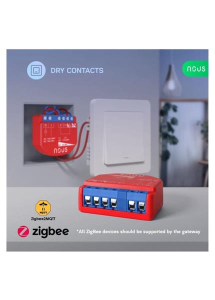 NOUS B1Z, ZigBee SMART Switch, prepínač (bez) NOUS B1Z, ZigBee SMART Switch, prepínač (bez)