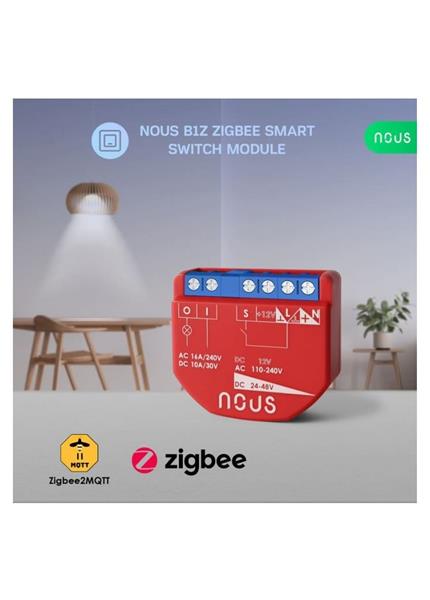 NOUS B1Z, ZigBee SMART Switch, prepínač (bez) NOUS B1Z, ZigBee SMART Switch, prepínač (bez)