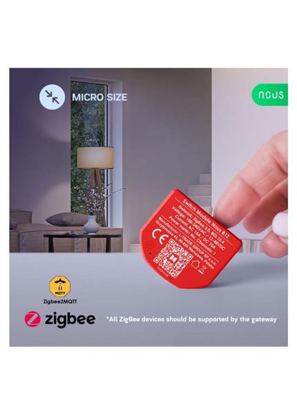 NOUS B1Z, ZigBee SMART Switch, prepínač (bez) NOUS B1Z, ZigBee SMART Switch, prepínač (bez)