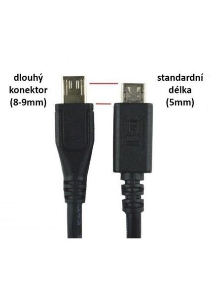 PremiumCord Kábel USB 2.0/Micro USB 8mm PremiumCord Kábel USB 2.0/Micro USB 8mm