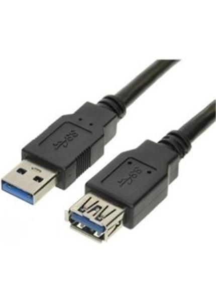 PremiumCord USB 3.0 predlžovací AA čierny 1m PremiumCord USB 3.0 predlžovací AA čierny 1m
