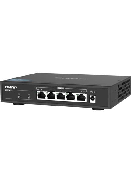 QNAP QSW-1105-5T, 5-port Switch, 2.5GbE QNAP QSW-1105-5T, 5-port Switch, 2.5GbE