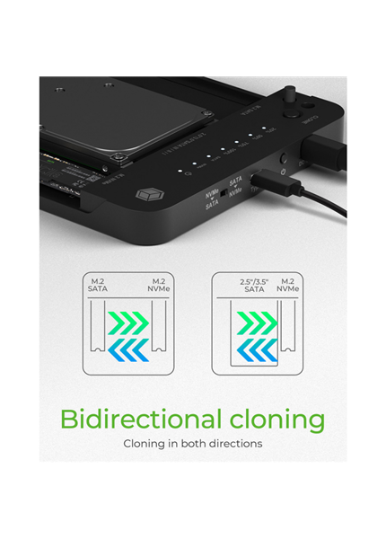 RAIDSONIC ICY BOX Docking Station IB-2915MSCL-C31 RAIDSONIC ICY BOX Docking Station IB-2915MSCL-C31