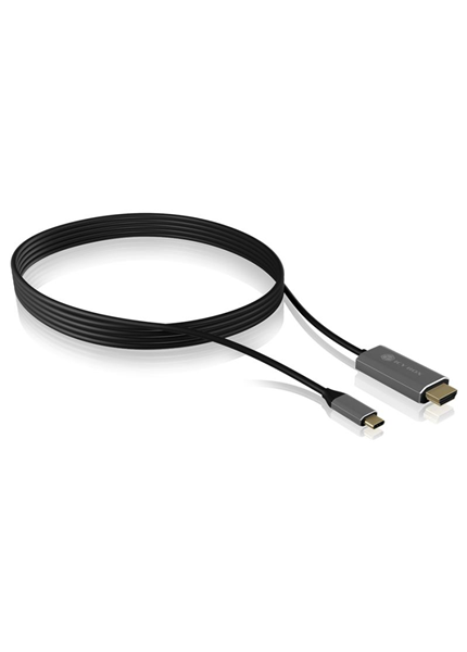 RAIDSONIC ICY BOX Kábel USB Type-C do HDMI 1,8m RAIDSONIC ICY BOX Kábel USB Type-C do HDMI 1,8m