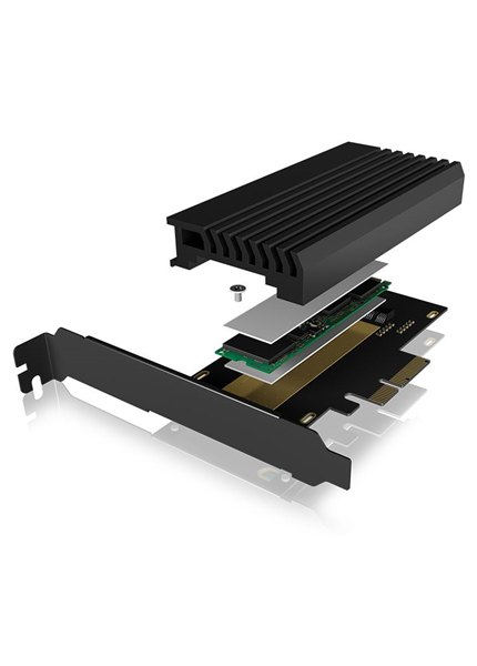 RAIDSONIC ICY BOX PCIe karta M.2 NVMe SSD RAIDSONIC ICY BOX PCIe karta M.2 NVMe SSD