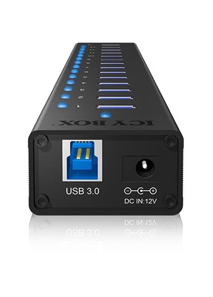 RAIDSONIC ICY BOX - USB 3.0 Hub, 13 port RAIDSONIC ICY BOX - USB 3.0 Hub, 13 port