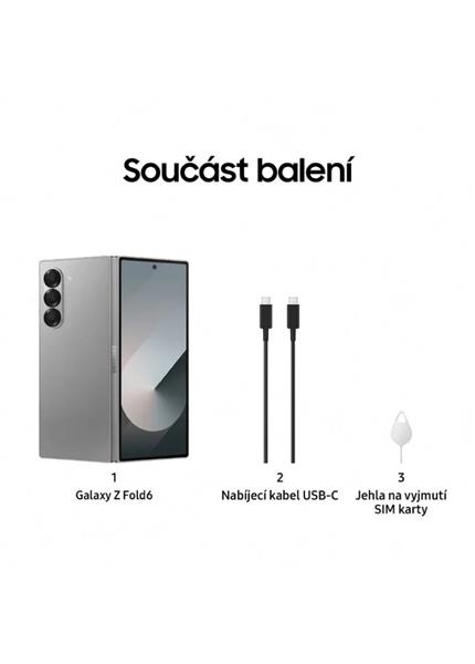 SAMSUNG Galaxy Z Fold6 5G 12GB/256GB, Silver SAMSUNG Galaxy Z Fold6 5G 12GB/256GB, Silver