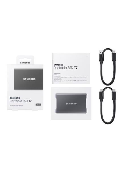 SAMSUNG Portable SSD T7 1TB, grey SAMSUNG Portable SSD T7 1TB, grey