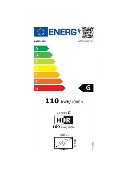 SAMSUNG Smart LED TV 65" UE65DU7172UXXH SAMSUNG Smart LED TV 65" UE65DU7172UXXH