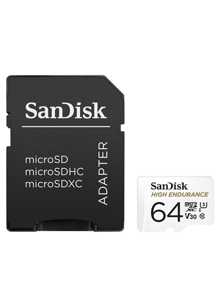 SanDisk Micro SDXC High Endurance C10 U3 V30 64GB SanDisk Micro SDXC High Endurance C10 U3 V30 64GB
