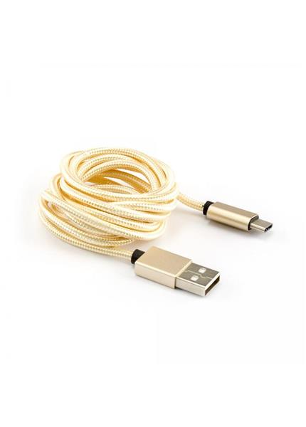 SBOX USB-TYPEC-15G Kábel USB 2.0/TypeC 1,5m zlat SBOX USB-TYPEC-15G Kábel USB 2.0/TypeC 1,5m zlat