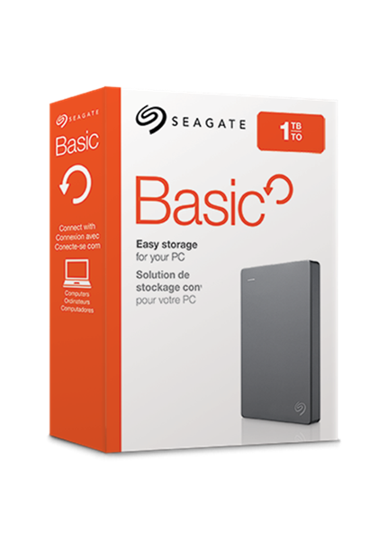 SEAGATE Basic Portable 2,5" USB3.0 1TB, sivý SEAGATE Basic Portable 2,5" USB3.0 1TB, sivý