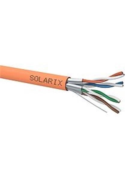 SOLARIX kábel CAT6A STP LSOH B2ca 500m/cie orang SOLARIX kábel CAT6A STP LSOH B2ca 500m/cie orang