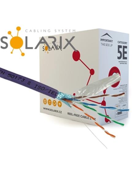 SOLARIX kábel FTP LSOH CAT5E 305m/balenie SOLARIX kábel FTP LSOH CAT5E 305m/balenie