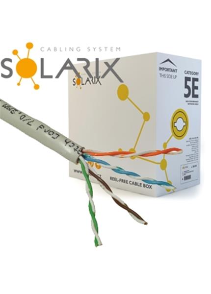SOLARIX kábel UTP CAT5E PVC 305m/balenie SOLARIX kábel UTP CAT5E PVC 305m/balenie