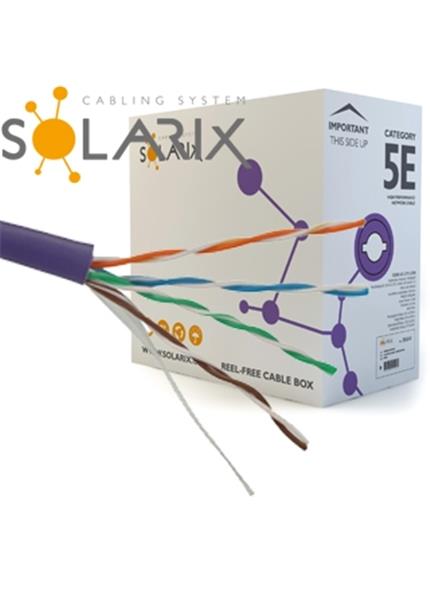 SOLARIX kábel UTP LSOH CAT5E 305m/balenie SOLARIX kábel UTP LSOH CAT5E 305m/balenie