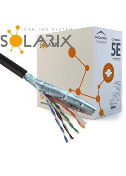 SOLARIX kábel vonkajší FTP PE CAT5E 305m/balenie SOLARIX kábel vonkajší FTP PE CAT5E 305m/balenie