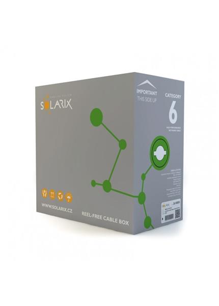 SOLARIX SXKD-6-UTP-PVC CAT6 UTP PVC 305m SOLARIX SXKD-6-UTP-PVC CAT6 UTP PVC 305m