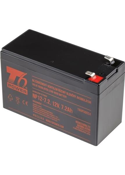 T6 POWER Akumulátor pre UPS, NP12-7.2, 12V, 7,2Ah T6 POWER Akumulátor pre UPS, NP12-7.2, 12V, 7,2Ah