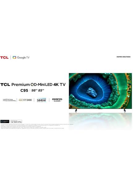 TCL C955 Premium Smart LED TV 98" UHD 4K (98C955) TCL C955 Premium Smart LED TV 98" UHD 4K (98C955)